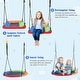 preview thumbnail 2 of 5, 5 in 1 Outdoor Toddler Swing Set for Backyard