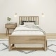 preview thumbnail 5 of 20, Max and Lily Twin-Size Bed with Slatted Headboard and Trundle