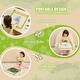 preview thumbnail 8 of 9, Christmas Gift! 3-in-1 Tabletop Kids Art Easel Double-Sided Magnetic Whiteboard Chalkboard - Multi