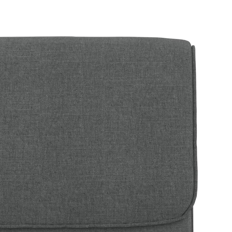 vidaXL Lounge Chair Dark Gray 21.7"x25.2"x31.5" Fabric - 21.7" x 25.2" x 31.5"