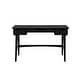 preview thumbnail 3 of 15, Lamine Rattan Mid-Century Desk