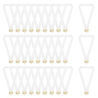Award Neck Ribbons with Snap Clips, Polyester Striped Medal Lanyards ...