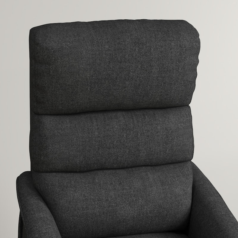 Power Lift Massage Recliner Chair with Adjustable Backrest and Lumbar Support Dual Remotes