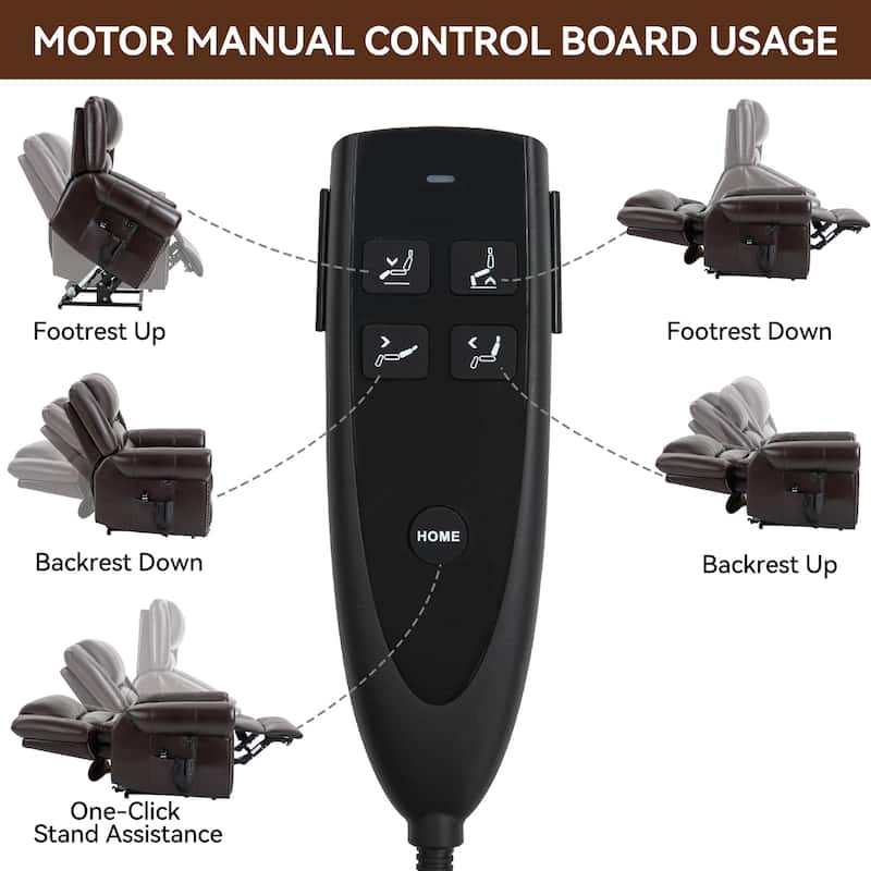 Power Lift Recliner Chair Heat Massage