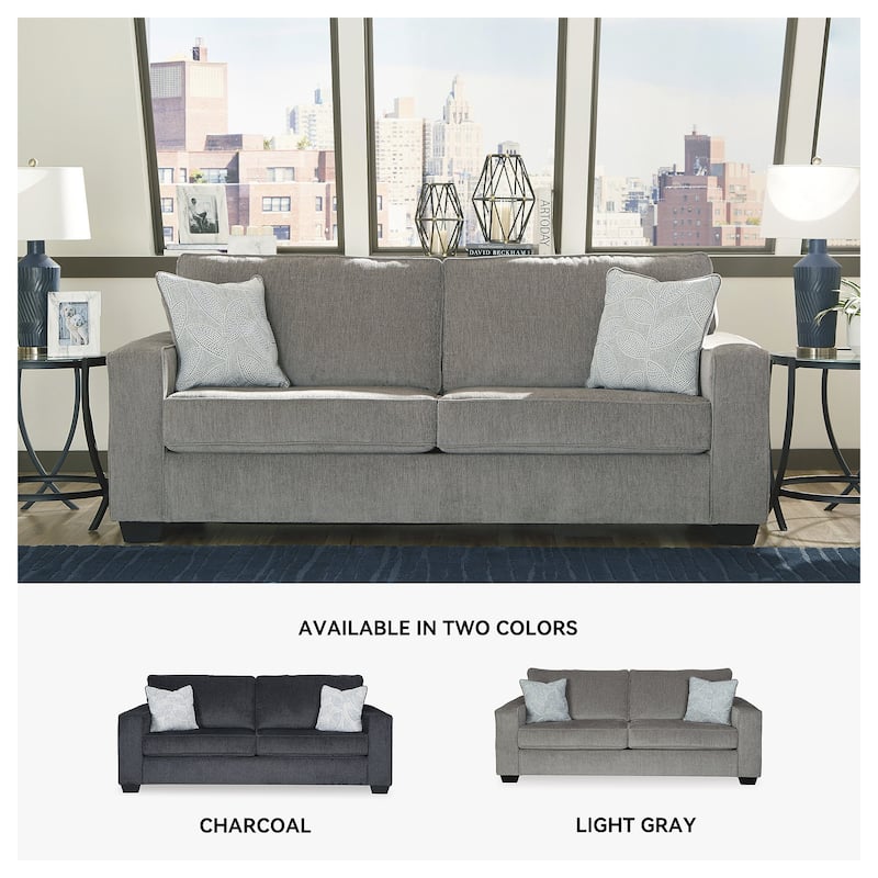 Signature Design by Ashley Altari Queen Sofa Sleeper - 85"W x 38"D x 37"H
