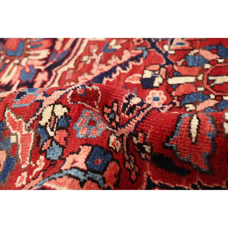 ECARPETGALLERY Hand-knotted Sarabi Red Wool Rug - 9'8 x 12'11