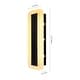 preview thumbnail 18 of 31, 1-Light Modern Linear Strip Integrated LED IP65 Waterproof Indoor/ Outdoor Wall Light