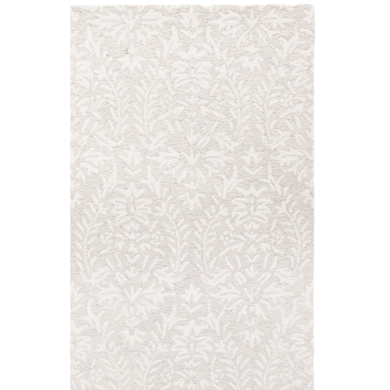 SAFAVIEH Handmade Ebony Lelioara Modern & Contemporary Wool Rug