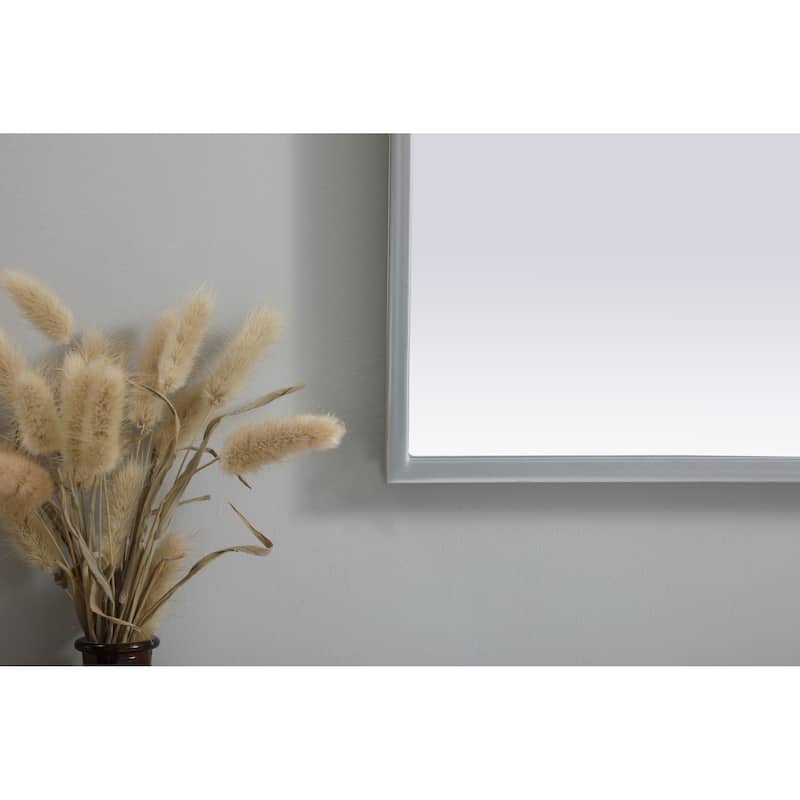 Elegant Lighting MR1A2430 Ayra 24" W x 30" H Modern Arched Bathroom