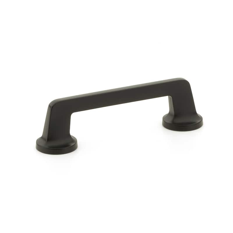 Schaub and Company Northport 4" Center to Center Contemporary Cabinet - Matte Black