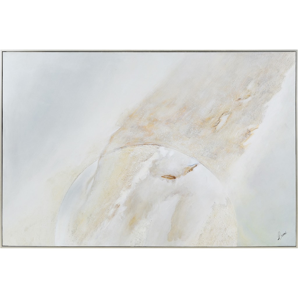Renwil Dimona 40" Wide Canvas Art, Off-white