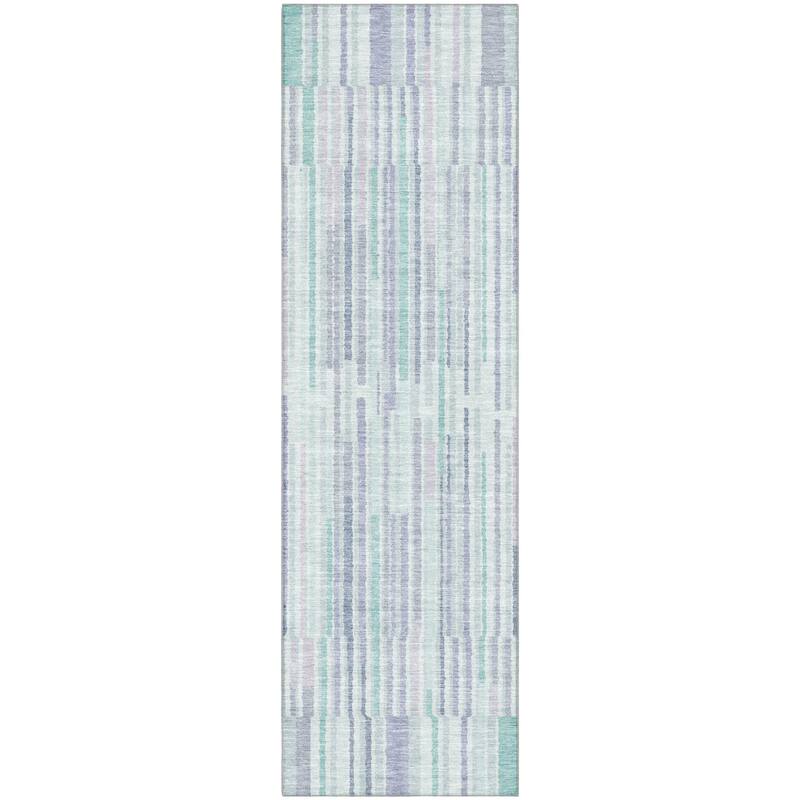 Premium Washable Super Soft Stripe Stack Mayfield Rug