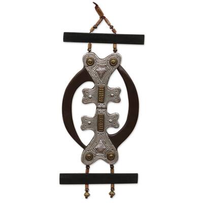 Novica Handmade God Symbol Wood Wall Art
