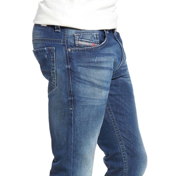 diesel thommer skinny fit stretch jeans