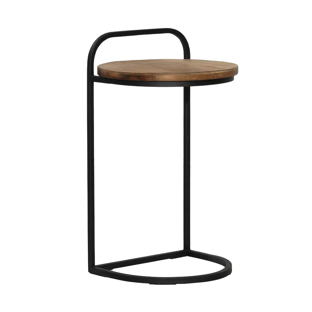 Lydia Teak End Table, Natural