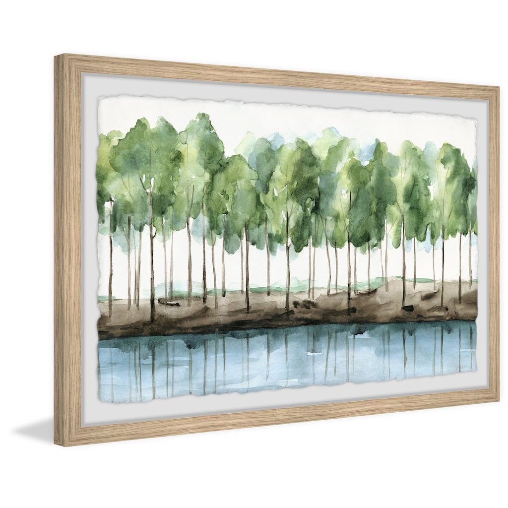 Let's Wander Framed Print