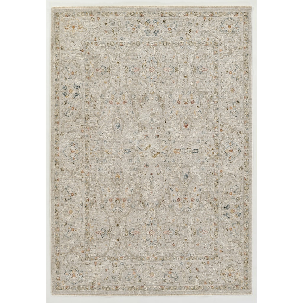 Momeni Morgan Traditional Floral Polyester Area Rug