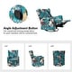 preview thumbnail 2 of 44, Gastone Transitional Floral Fabric Nursery Recliner with Curved Arms by HULALA HOME(Set of 2)