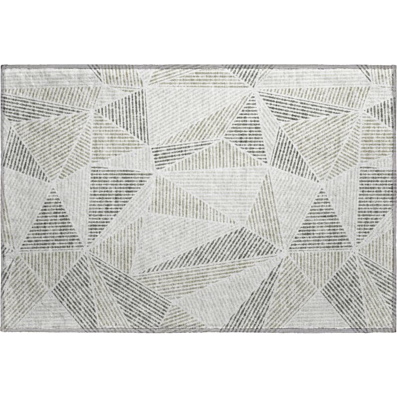 Premium Washable Super Soft Contemporary Mosaic Mayfield Rug