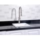 preview thumbnail 4 of 3, Kingston Brass Towne 15-Inch Cast Iron Self-Rimming 1-Hole Single Bowl Drop-In Kitchen Sink in White