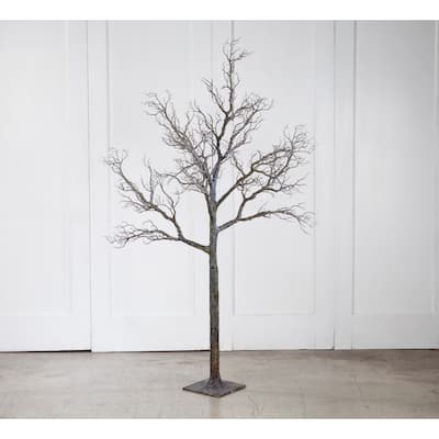 72" Twig Deadwood Tree - Brown/Grey or Cream/White
