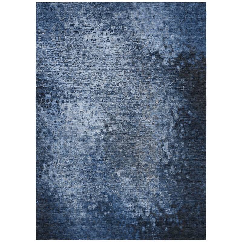 Jalo Timeless Solid Weather Resistant Blended Style Outdoor Rug