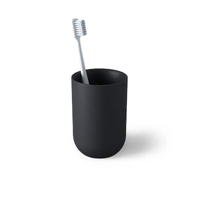 Umbra Junip Bath Accessories Tumbler - Modern Resin Holder And Organizer - White