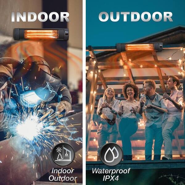 Dr Infrared Heater Outdoor Patio Heater with Tripod u0026 Remote - On Sale -  Bed Bath u0026 Beyond - 35145793