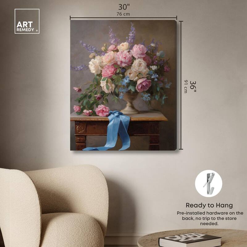 Bloom's Abundance Canvas by Art Remedy, Gallery Wrapped