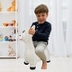 preview thumbnail 32 of 41, BounceZiez Inflatable Bouncy Ride-On Hopper with Pump Llama
