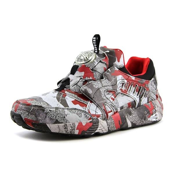 Puma Disc Blaze Camo X Trapstar Black White Barbados Cherry Amongst Few
