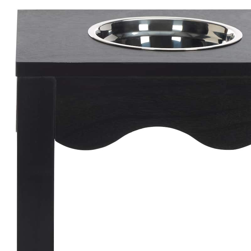 SAFAVIEH Lilith Raised Pet Feeder - 24"W x 11"D x 12"H