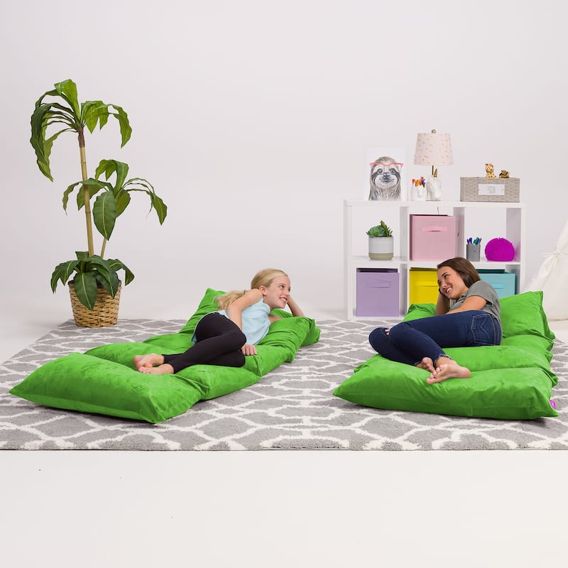 Kids Floor Pillow Cover,Premium Cushion and Lounger Covers for Pillows
