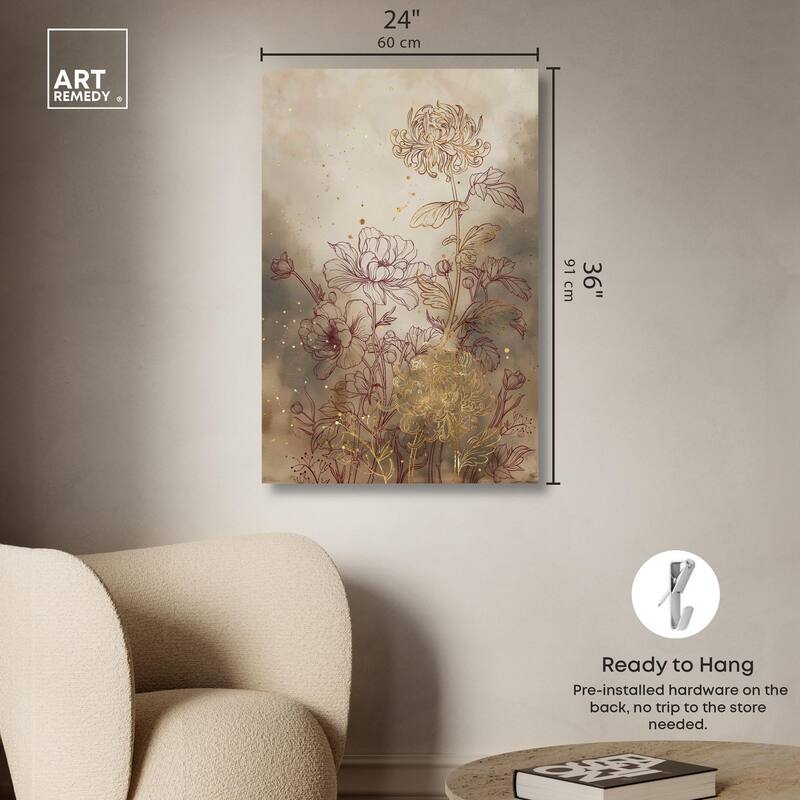 Flourishing Canvas by Art Remedy, Gallery Wrapped