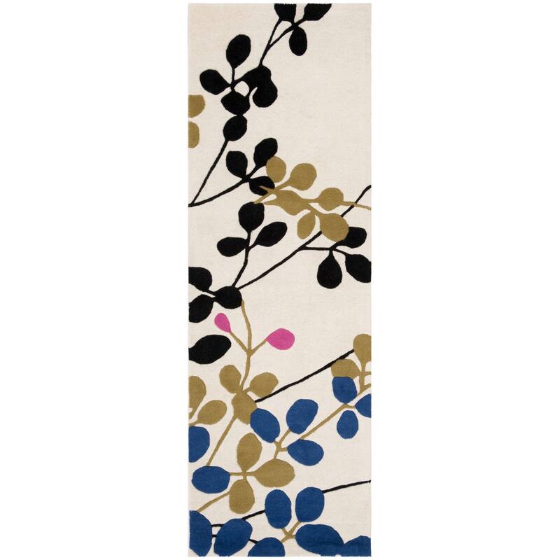 SAFAVIEH Handmade Micaela Tranquility Ivory New Zealand Wool Rug