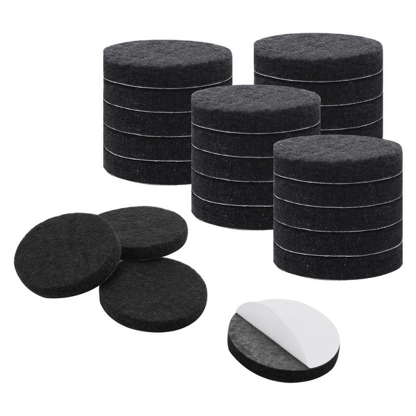 24pcs Furniture Felt Pads Round 1 3 8