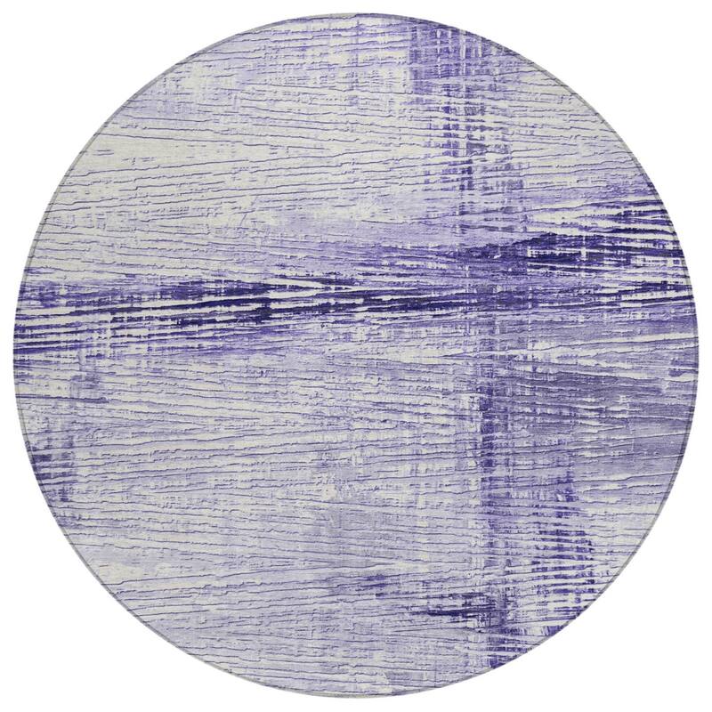 HomeRoots Striped Transitional Rectangle Outdoor Rug