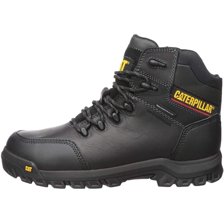 men's resorption waterproof composite toe work boot