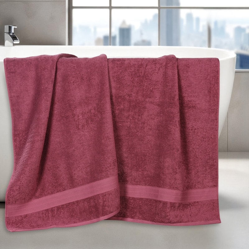 Eco-Friendly Sustainable Cotton Bath Sheet by Superior (Set of 2)