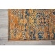 preview thumbnail 11 of 22, Nourison Passion Distressed Persian Antique Gold Teal Area Rug