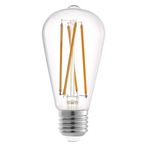 Eglo 7.5W Clear LED ST19 E26 Medium Base Bulb (Set of 10)