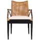 Option Brown/Black Legs/White Cushion