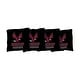 preview thumbnail 1 of 1, North Carolina Central NCCU Eagles Black Cornhole Bags All-Weather Resin Filled