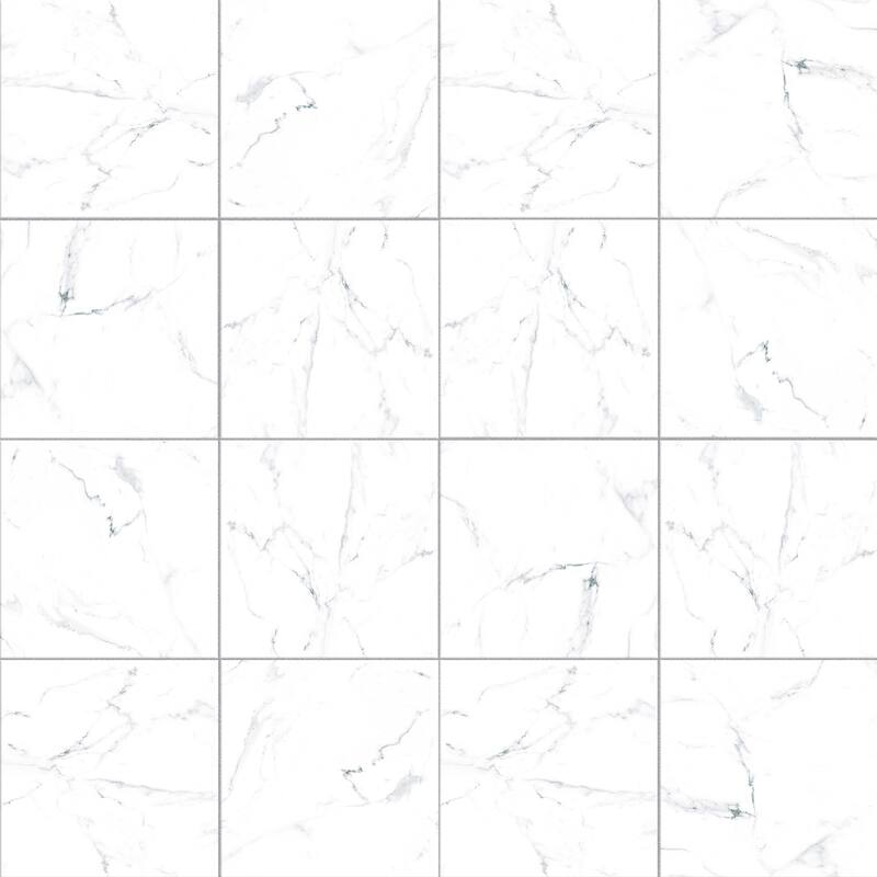Merola Tile Timeless Calacatta 9-3/4" x 9-3/4" Porcelain Floor and Wall Tile
