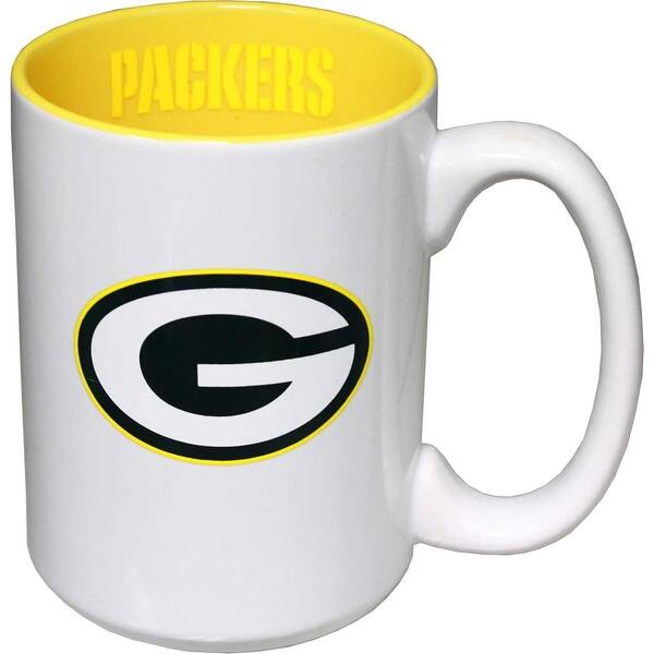 Shop Green Bay Packers 15oz Dual Decal Jumbo Mug Overstock 21853951