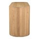 preview thumbnail 4 of 6, Aurelle Home Tezzi Modern 6-drawer Solid Oak Rounded Dresser