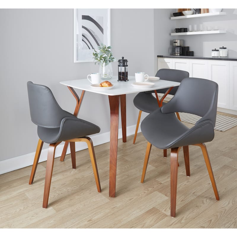 Carson Carrington Svellingen Dining Chair with Bent Wood Legs (Set of 2)