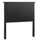 preview thumbnail 1 of 6, Mercer Mission Transitional Black Panel Headboard by iNSPIRE Q Classic Twin