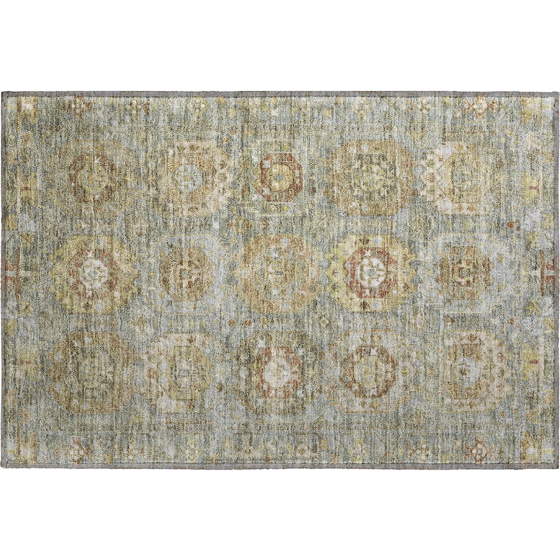 Premium Washable Super Soft Traditional Global Mayfield Rug
