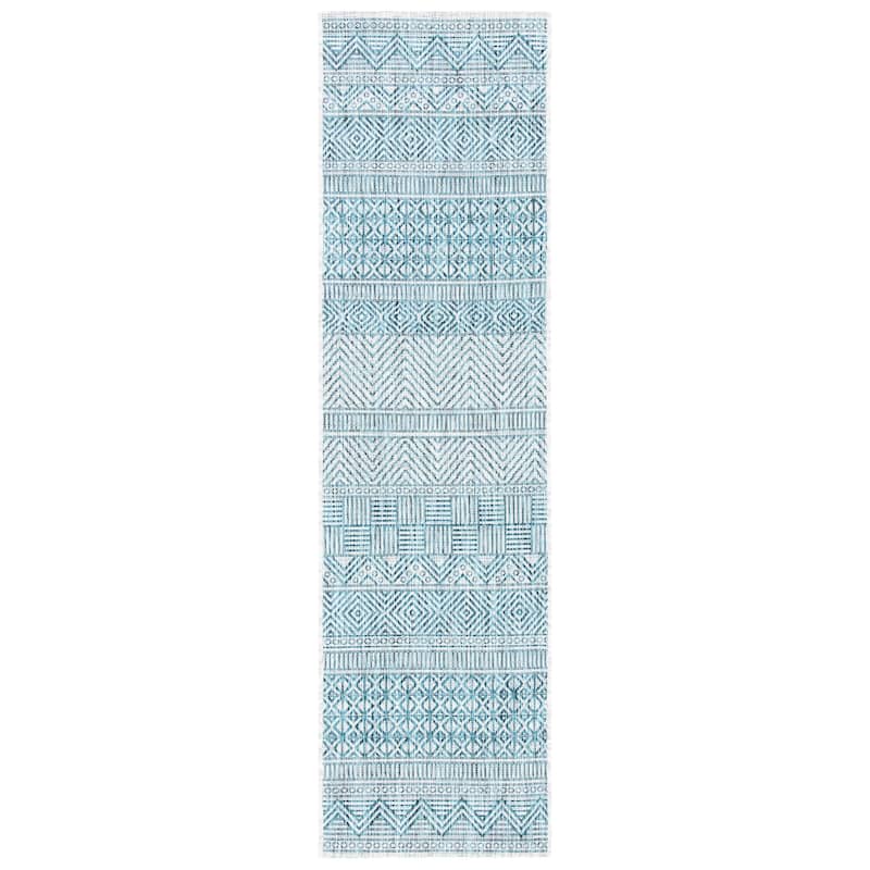 SAFAVIEH Courtyard Zorana Indoor/ Outdoor Waterproof Patio Backyard Rug